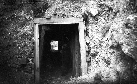 New Almaden Mine Tunnel, c. 1885 (1979-251-158)
