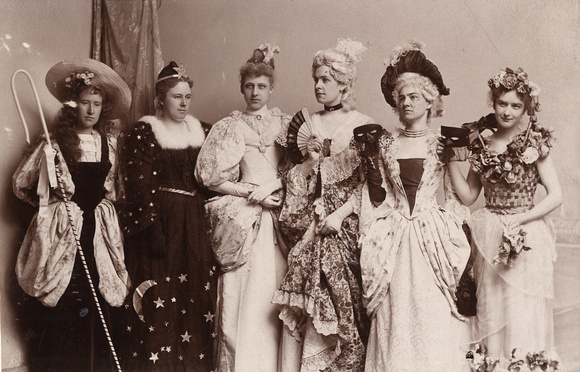 Actors in costume, Hotel Vendome, 1894 (1981-16-3)