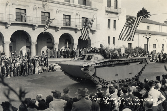 World War II parade, c. 1943