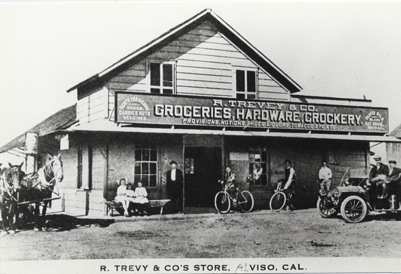 Robert Treavy General Merchandise Store, Alviso, c. 1910 (2004-17-3338)