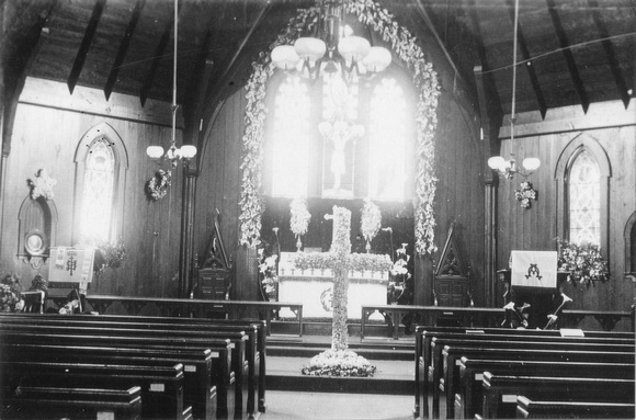 Catholic church, New Almaden, c. 1905 (2004-17-3259)